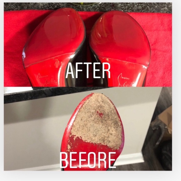 Christian Louboutin round-toe pumps - Picture 6 of 8